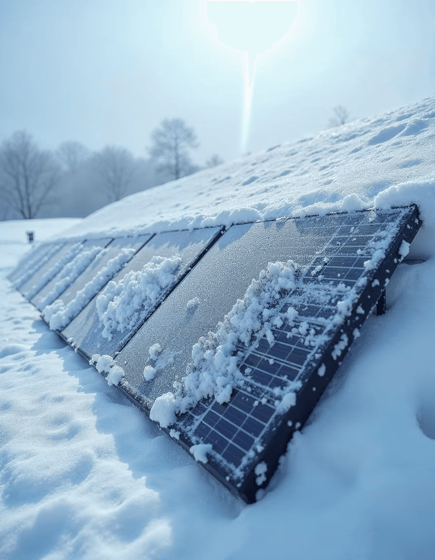 ¿En invierno funcionan mi sistema de paneles solares? ¿Cómo afectan a tu producción de energía solar?