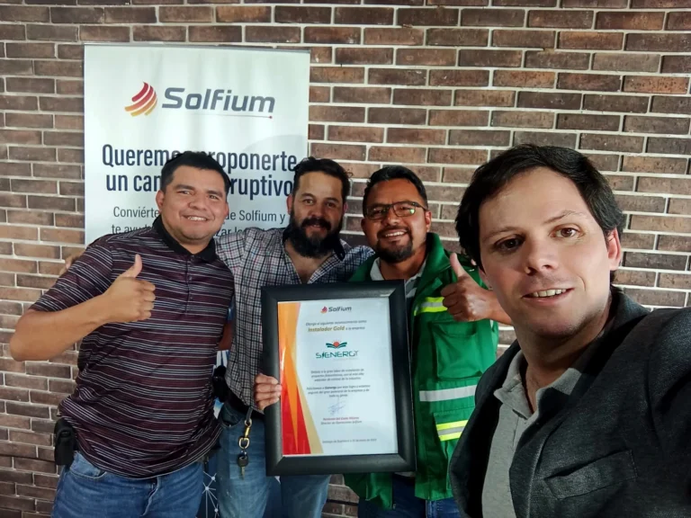 Certificación Oro para Sienergy
