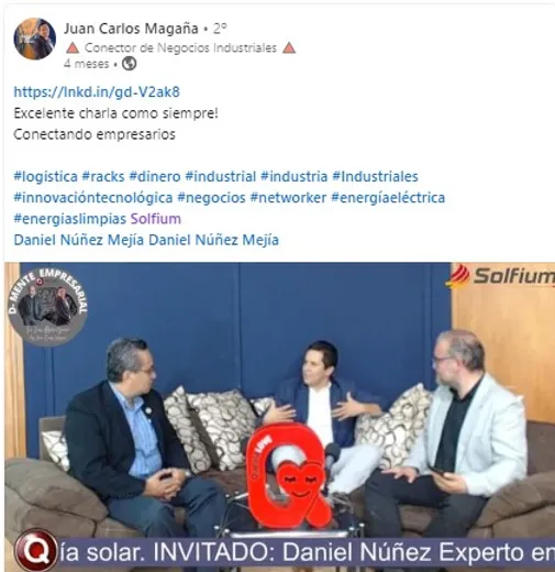 Entrevista para “D-Mente Empresarial”